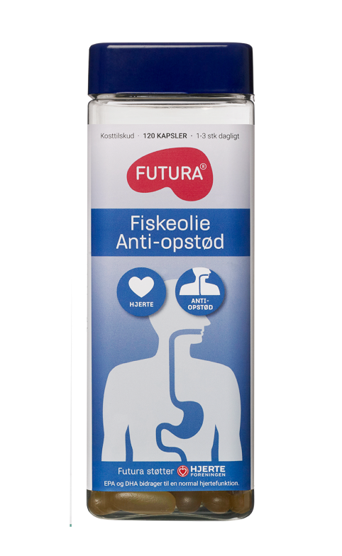 Futura Fiskeolie Anti-opstød
