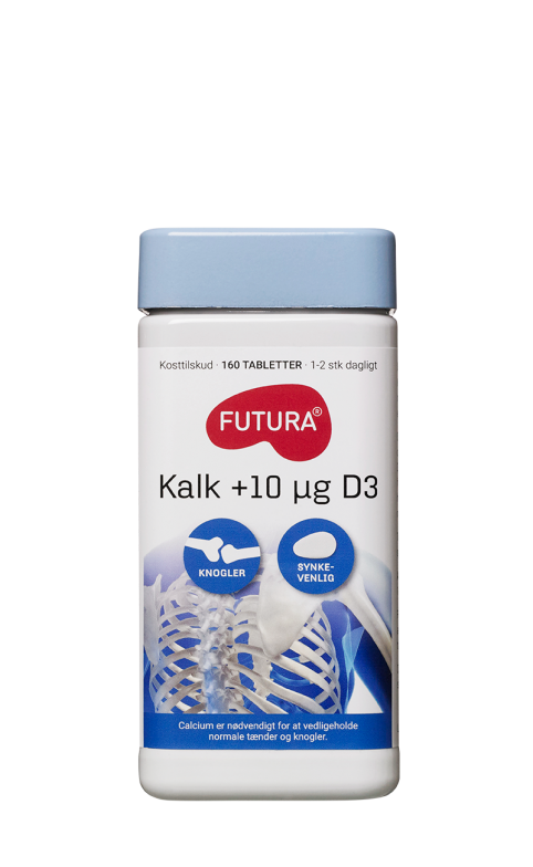 Futura Kalk +10µg D3-vitamin