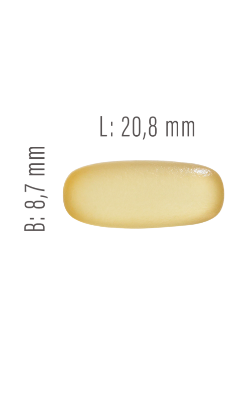 Fiskeolie-Anti-opstød kapsler
