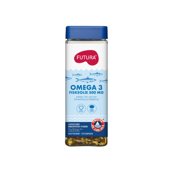 Omega3 Fiskeolie 270 stk